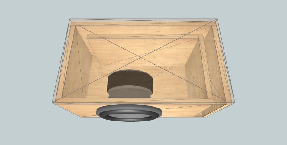 Alpine Type R - subwoofer box