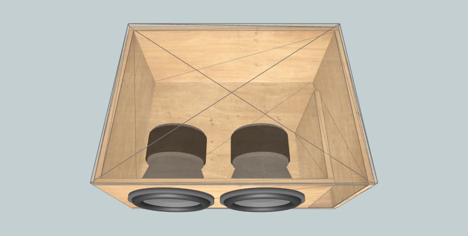 Skar Audio Dual zvx - subwoofer box