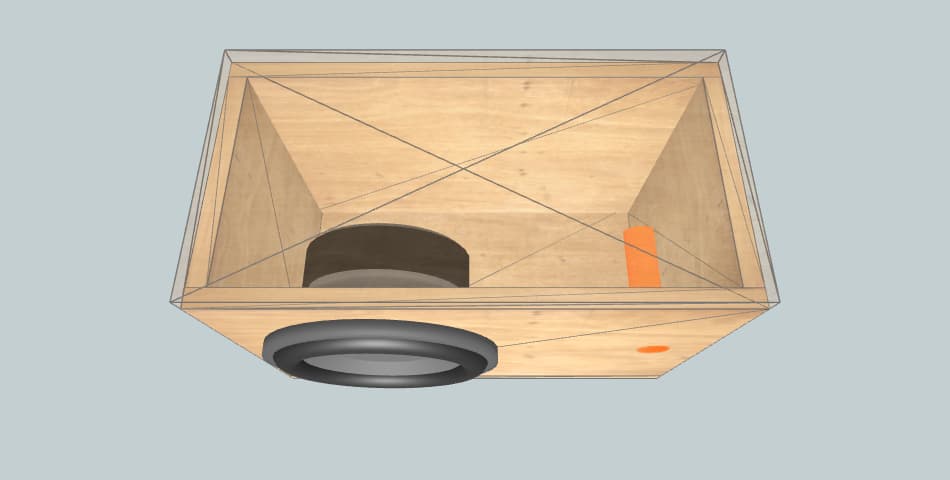 bathroom sub - короб для сабвуфера