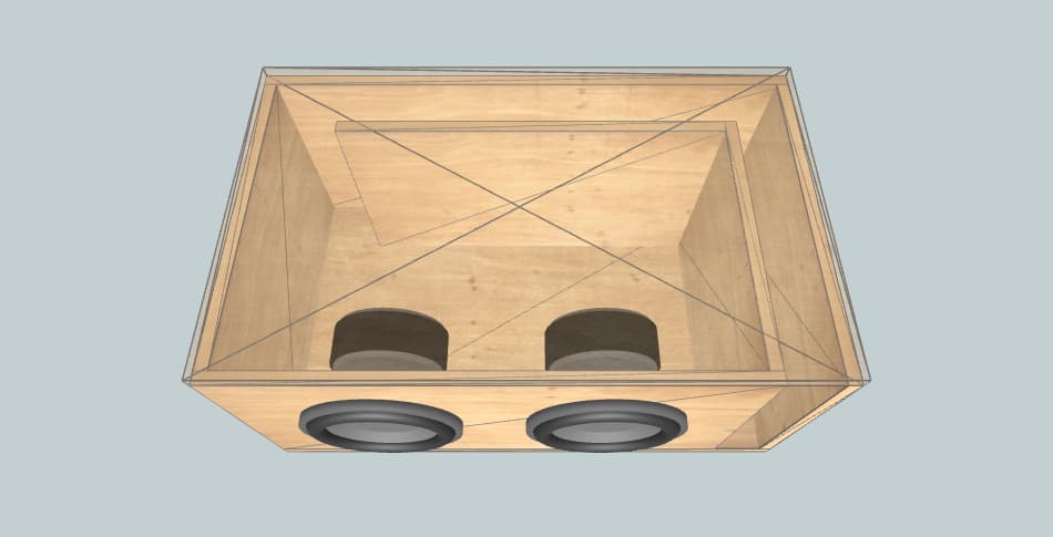 BM Audio Z3 10 Pro - subwoofer box