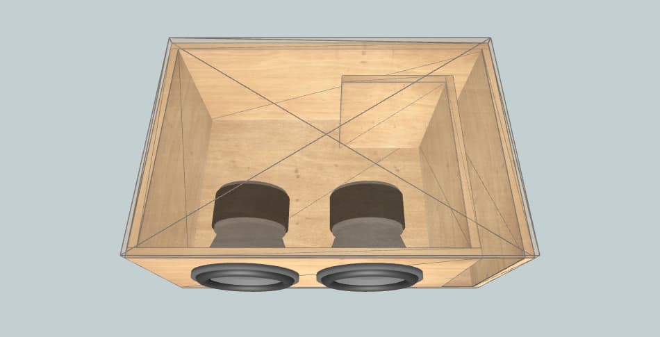 Ground Zero gznw 12Xmax - subwoofer box