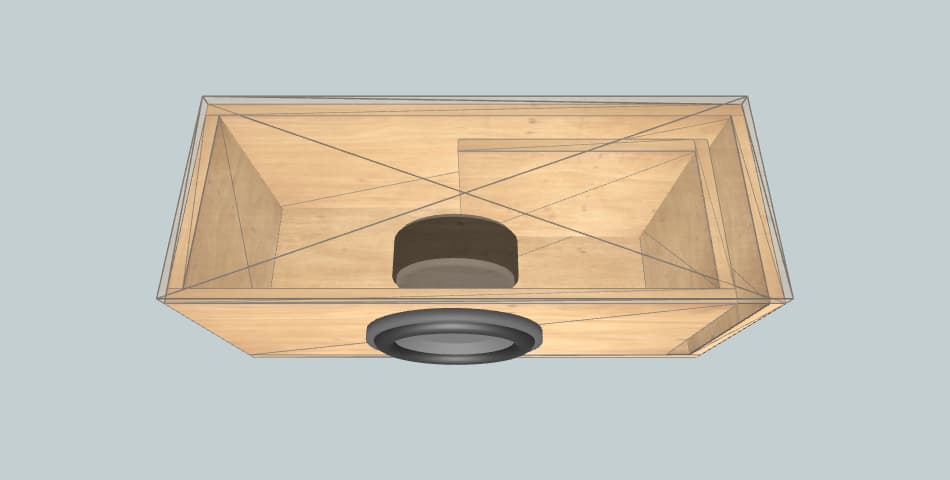 aUDIO lEGION ARMADA SEERIES 10 - subwoofer box