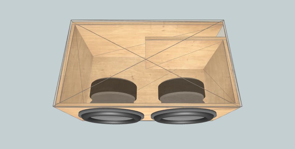 Alphard Sport 150 - subwoofer box