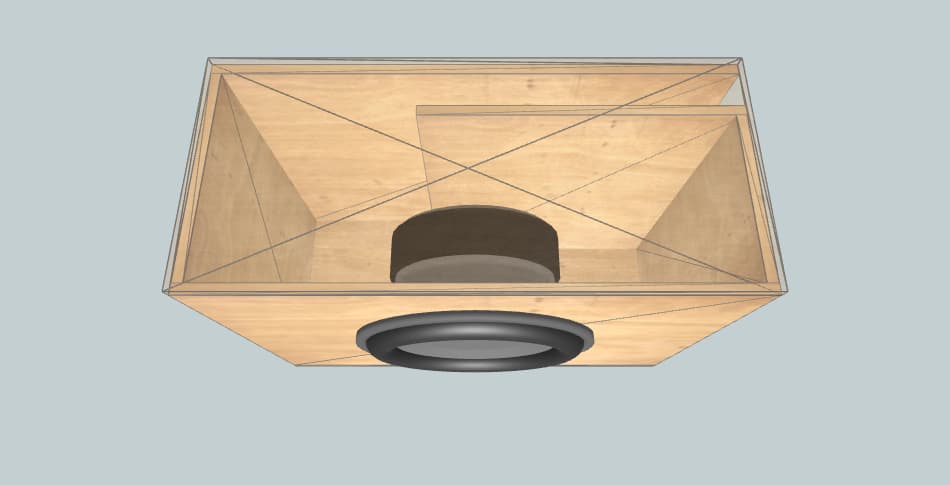 DL Audio Raven 18 - subwoofer box