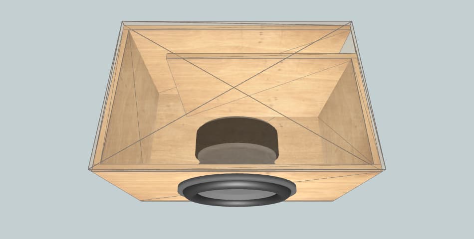 Skar Audio 15 inch DDX D2 - короб для сабвуфера