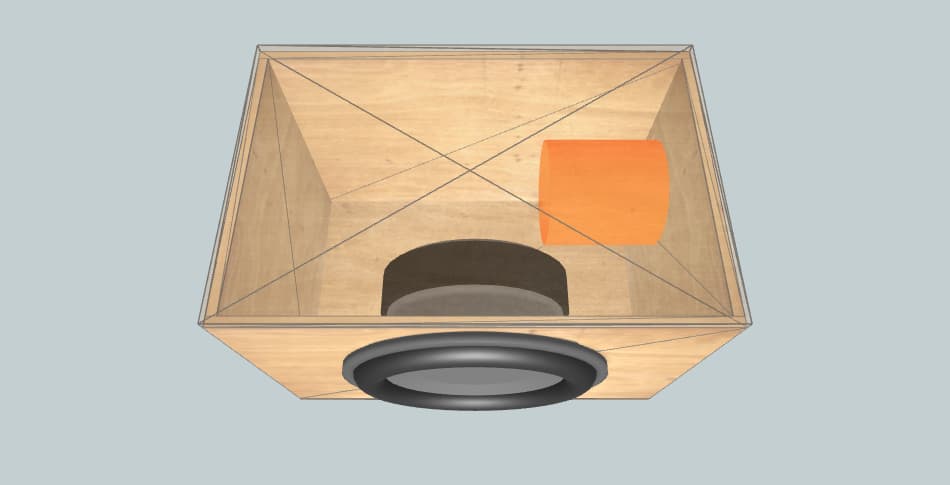 RCF L18 P400 - короб для сабвуфера