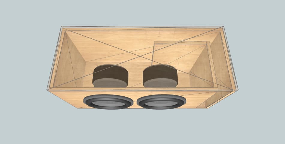 Skar Audio evl12 - короб для сабвуфера
