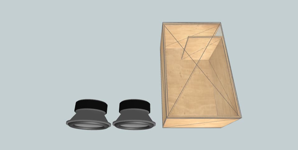 Sundown Audio ev4 dual 15inch - короб для сабвуфера