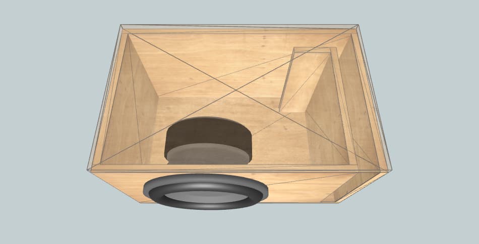 JBL vk - короб для сабвуфера