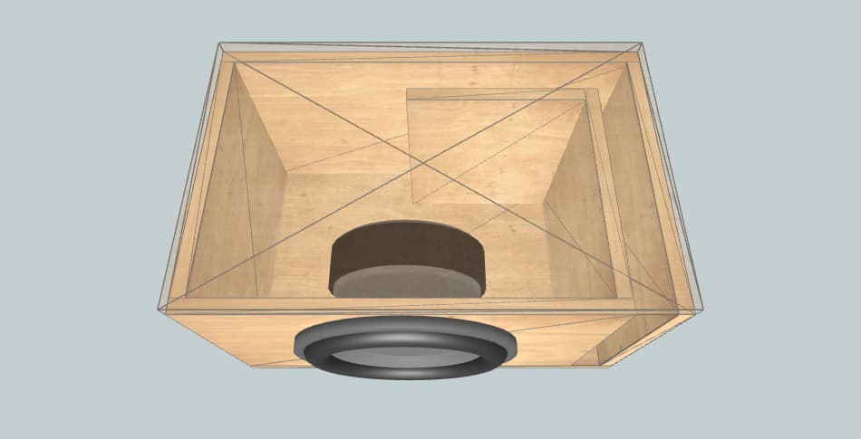 audiopipe ts-ppw-12 Ben A - короб для сабвуфера