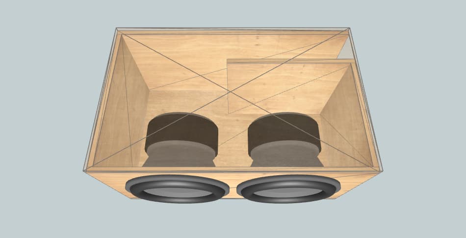 Skar Audio 2 vxf - короб для сабвуфера