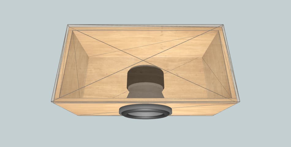 Skar Audio evl-8 - короб для сабвуфера