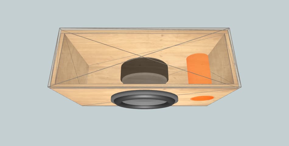 Massive ufo 12 - subwoofer box