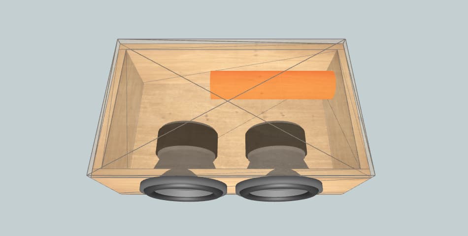 savard hi-q 8's - subwoofer box