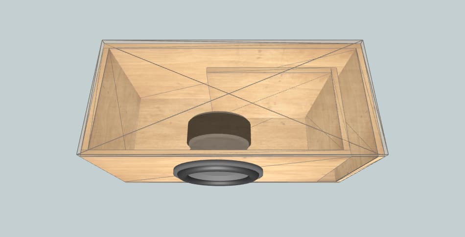 NVX VCW 12 2.75 - subwoofer box