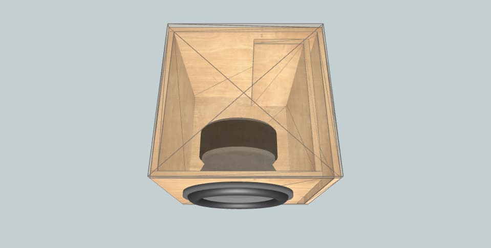 Dayton Audio MX15 - subwoofer box