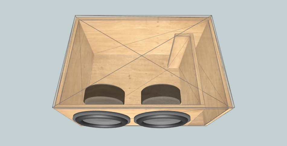 Atg 12" d4 - subwoofer box