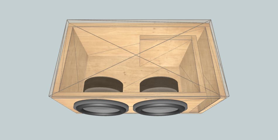 TRF VL SW103D2 - короб для сабвуфера