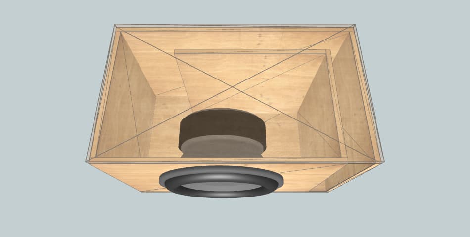 Alphard MACHETE SPORT M15 D1 - короб для сабвуфера