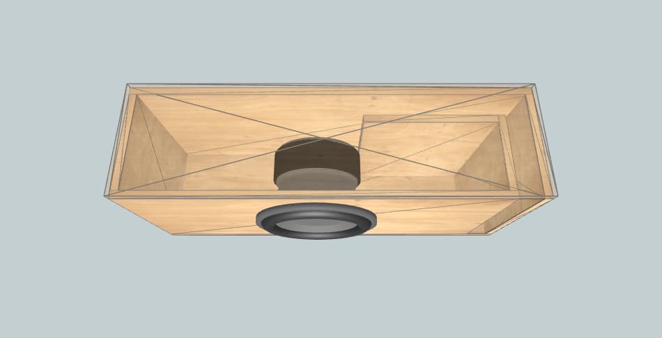 Deaf Bonce DB-SA302 d2 - subwoofer box