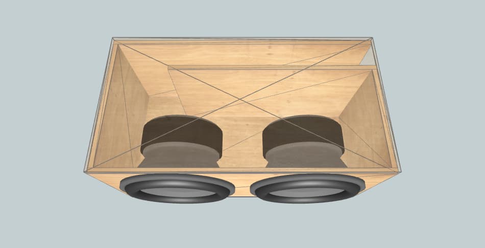 SoundQubed fusion 2009 - короб для сабвуфера