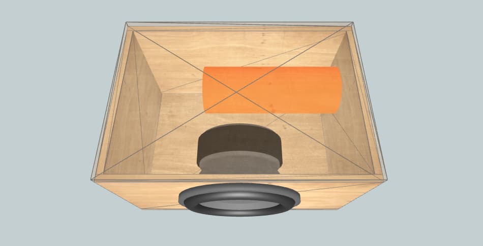 Ural УРАЛ ТТ 15 ДОЛБЕШКА - subwoofer box
