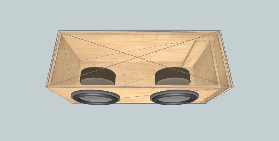 Deaf Bonce jocke skolan - короб для сабвуфера