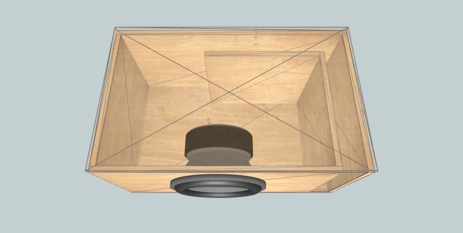 ESX FREDO 12 INCH DVC - subwoofer box