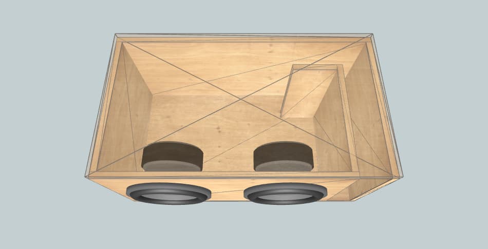 Kicker Win isd tested comp r10 dual - короб для сабвуфера