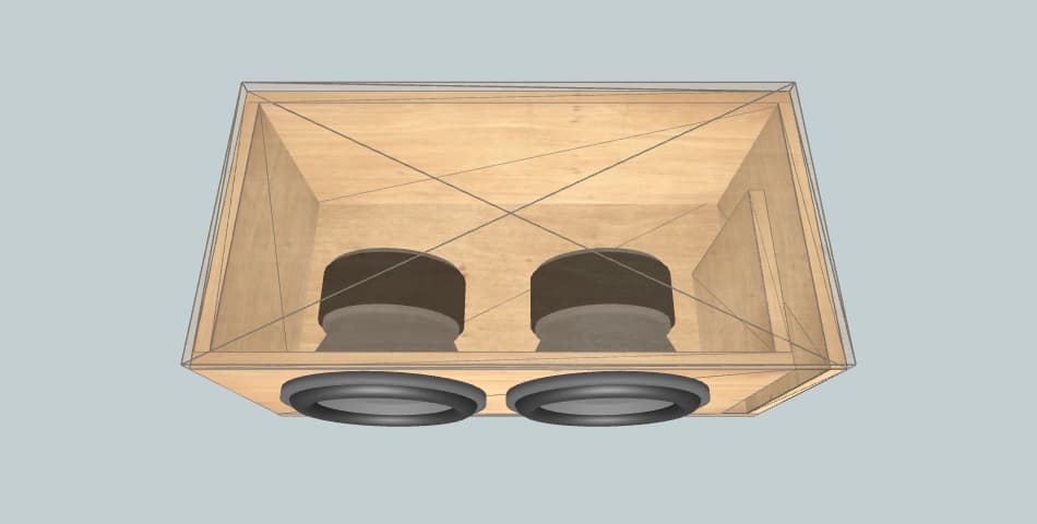 EDGE Edge EDP122SPL-E6 12 - subwoofer box
