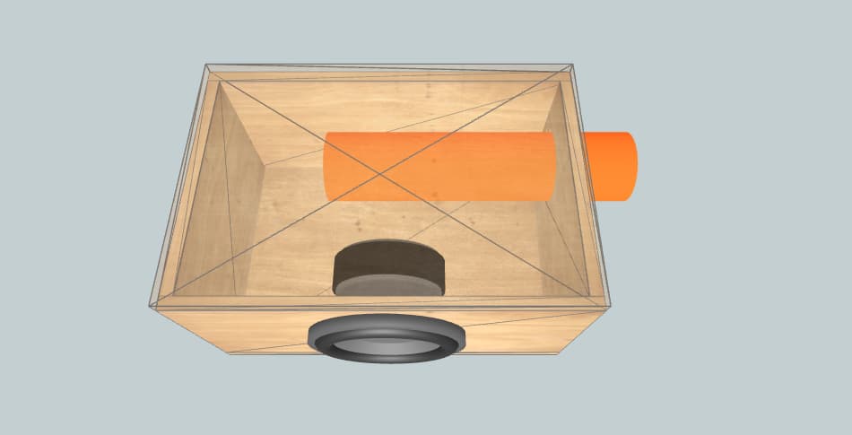 TRF VLSW83D2 - subwoofer box