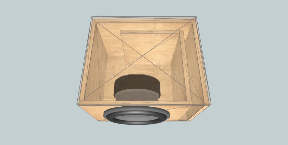 DB Drive 4ohm DVC 1600 WP - короб для сабвуфера