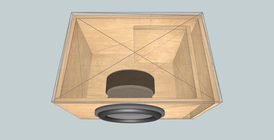 Infinity kappa 120.3se - subwoofer box