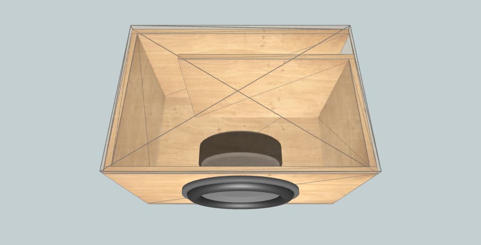 Clarion 15" Ported box - subwoofer box