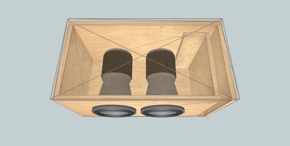 Soundstream x8v3 - subwoofer box