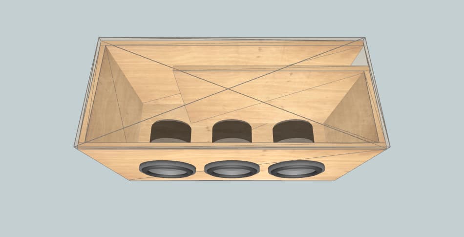 DD Audio 2508esp - subwoofer box