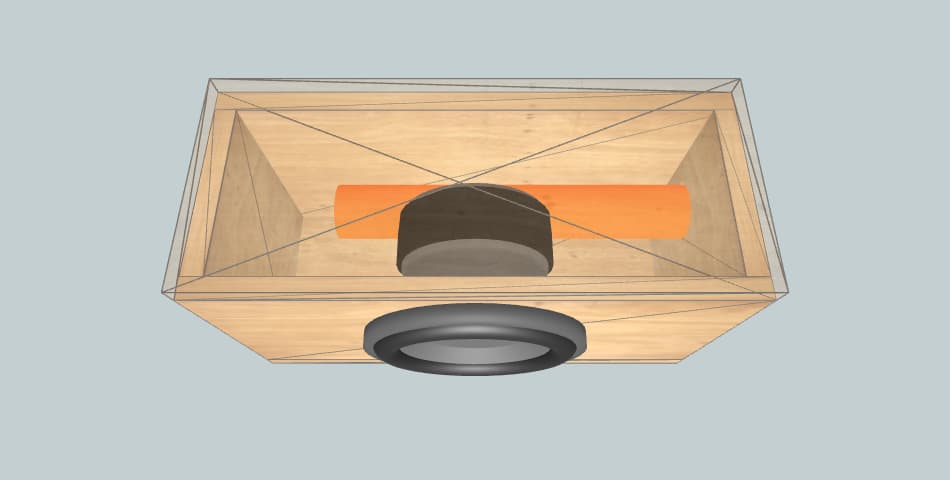 CT Sounds Tropo 8 Small Ported - короб для сабвуфера