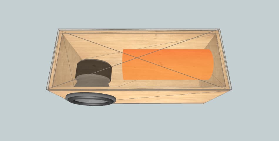 Sundown Audio RA comp octo port - subwoofer box