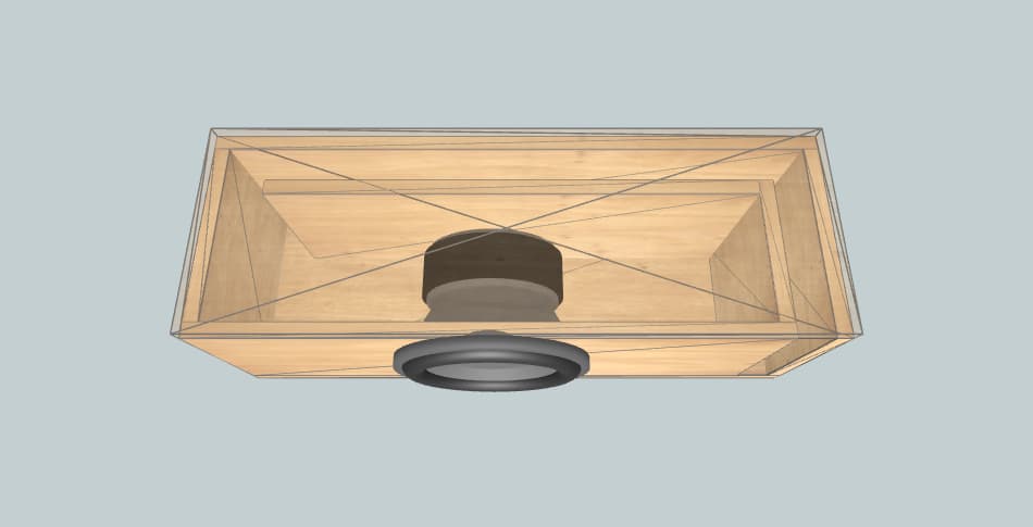 Phoenix Gold Phoenix Gold RSDC 102 SINGLE 10" - subwoofer box