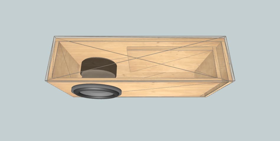 JL Audio 10w3v3-2 32hz Ard Sakhi - subwoofer box