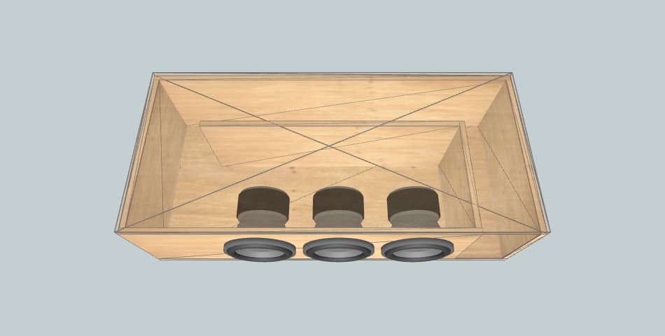 35гдн 32hz для дома  - subwoofer box