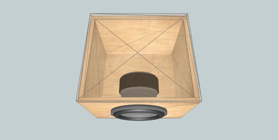 Kicker 1-10 - subwoofer box