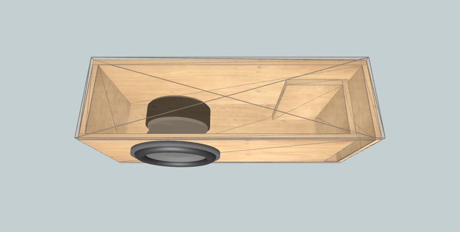 t2-sw12 - subwoofer box