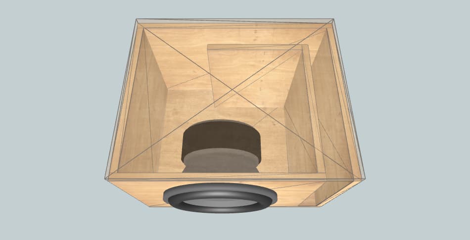 Deaf Bonce SA 302 - subwoofer box