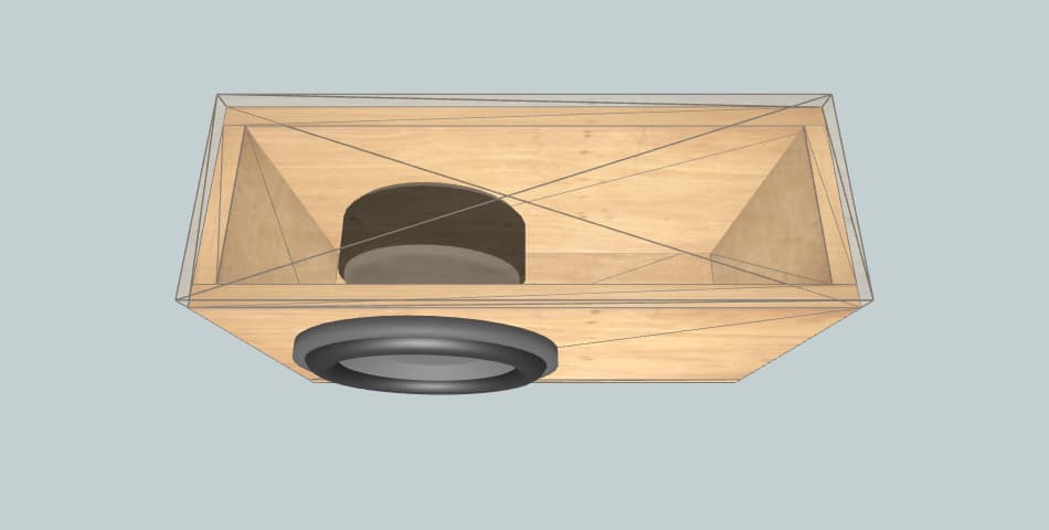 Hertz Hertz MP 250 D4.3 PRO - короб для сабвуфера