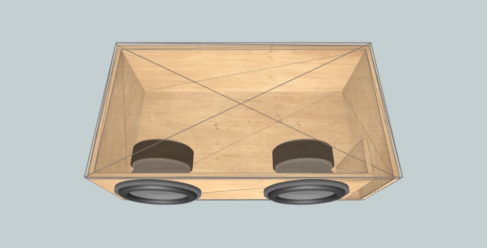 Ural TT ver.2 - subwoofer box
