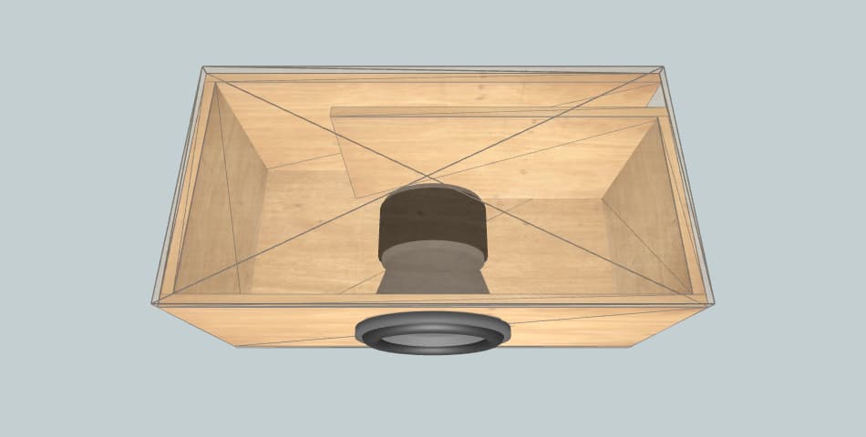 Sundown Audio X10 v2 1500 rms - subwoofer box