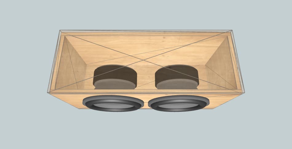 Skar Audio SDR 12  - короб для сабвуфера