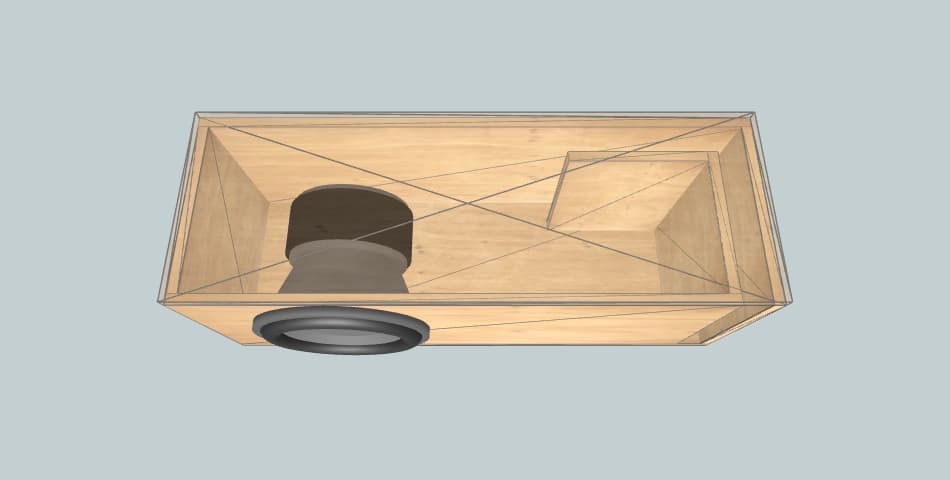 ap p12 spl - subwoofer box