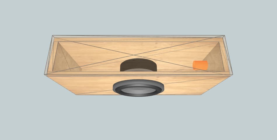 MTX Audio T684 - subwoofer box